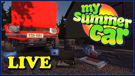 Mysummercar 8 Gameplay Playthrough Pc Em Português Livestream