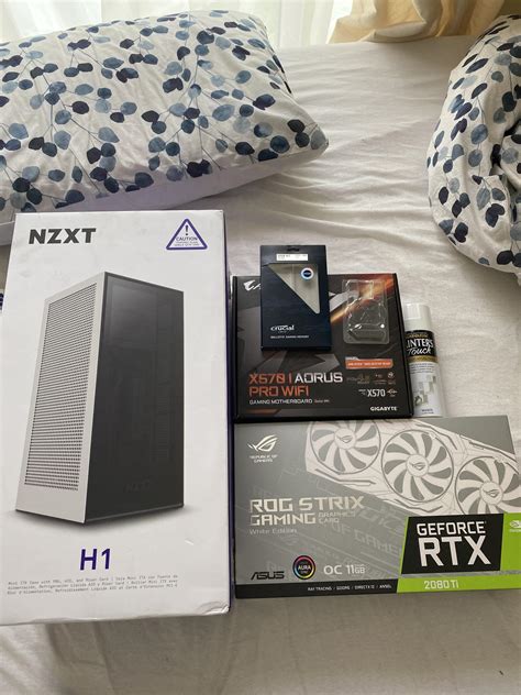 Nzxt H1 white build incoming 😈 (UK) : r/NZXT