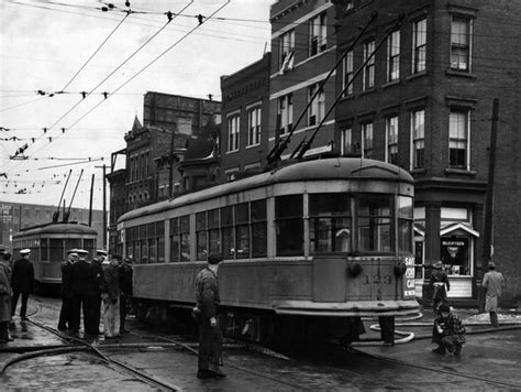 Historic streetcar photographs