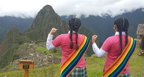 Machu Picchu Fue El Escenario De Simb Lica Acci N De Reconocimiento A