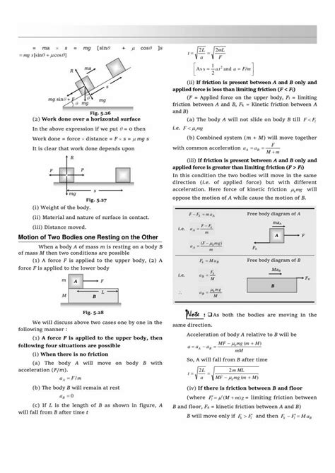 Friction Important Notes Notes LearnPick India