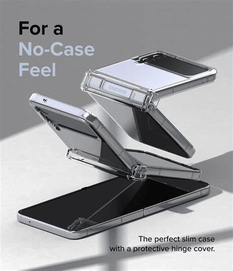 Ringke Slim Hinge Clear เคส Samsung Galaxy Z Flip 4 รววชด คดของด