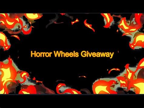 Arminshardware Horror Wheels Giveaway Trailer Youtube