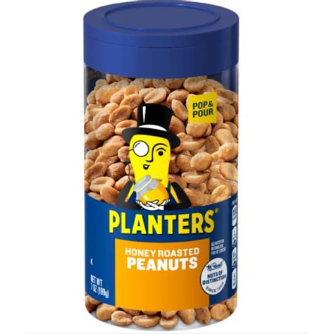 Planters Honey Roasted Peanuts 7 Oz Harris Teeter