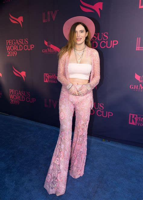 BELLA THORNE at Pegasus World Cup Invitational at Hallandale Beach 01