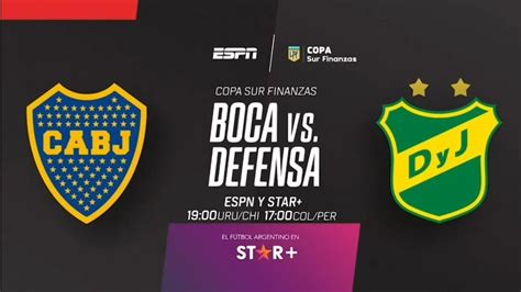 Copa Sur Finanzas 2024 Boca Vs Defensa Promo ESPN YouTube