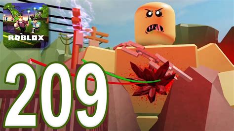 Roblox Gameplay Walkthrough Part 209 Escape Zombie Island Obby Ios Android Youtube