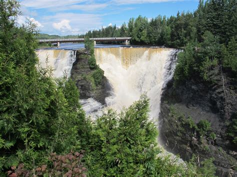 Thunder Bay Ontario A Great Waterfall A Sun Circle And A Fab B And B