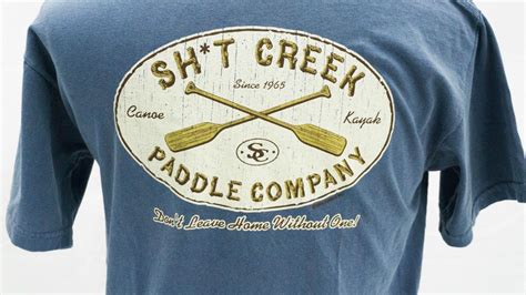 Sh T Creek Paddle Co Tee Mangy Moose Maine