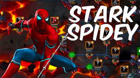 5 Star Stark Enhanced Spider Man Gameplay Marvel Contest Of Champions Youtube