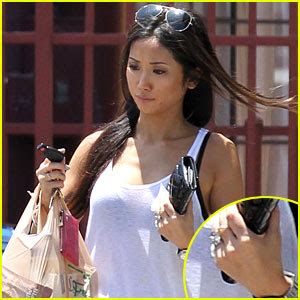 Is Brenda Song Wearing an Engagement Ring Again? | Brenda Song | Just ...