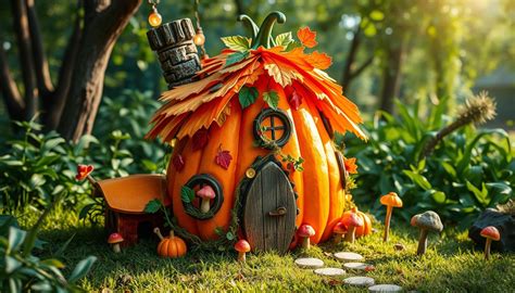 Whimsical Pumpkin Fairy Houses A Magical Diy Craft Ballen Blogger