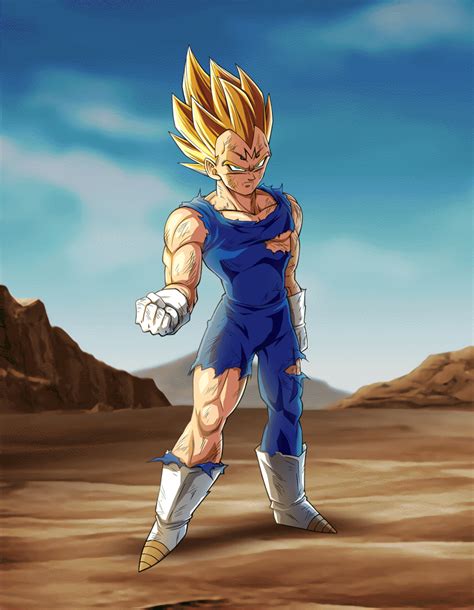 Majin Vegeta Card Bucchigiri Match By Maxiuchiha On Deviantart