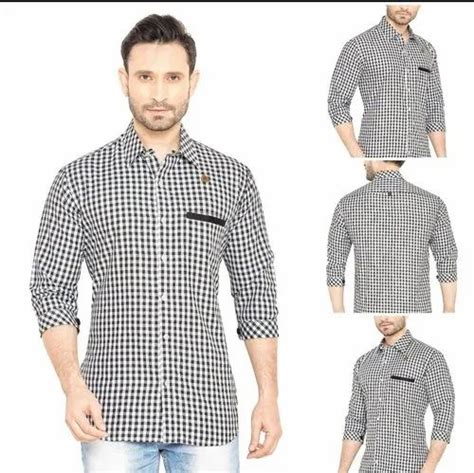 Check Cotton Stylish Mens Casual Shirts At Rs 800 In Kutch Id