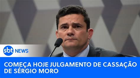 🔴sbt News Na Tv Começa Hoje Julgamento De Cassação De Sérgio Moro