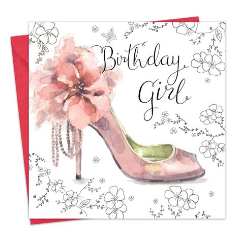 girl happy birthday certificate  card   girl space