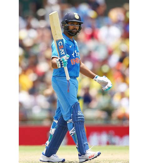 Rohit Sharma Photo - India S Rohit Sharma Celebrates Reaching His ...