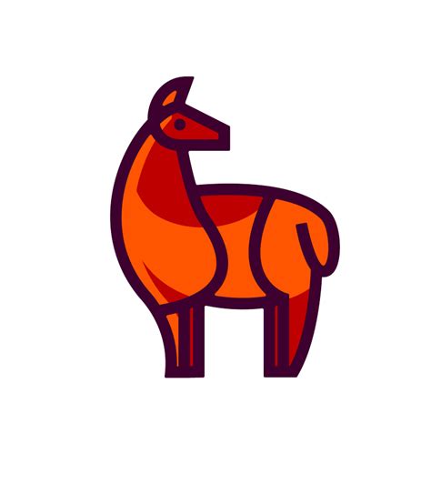 Walking Llama Png Transparent Clipart World