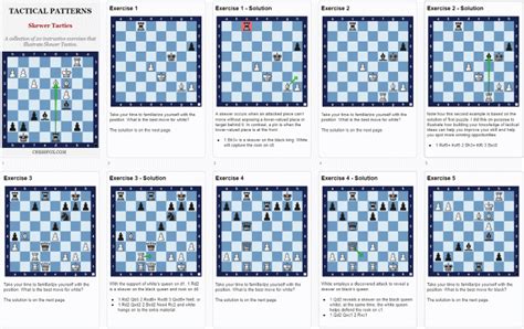 Tactical Patterns | Skewer Tactics – CHESSFOX.COM