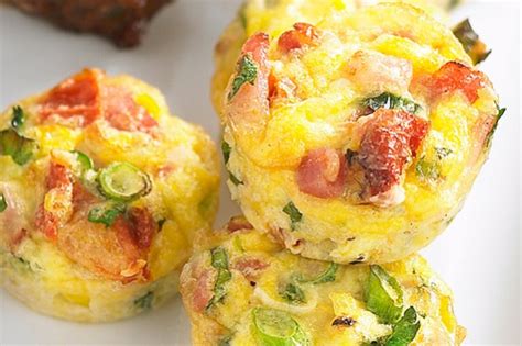 Mini Corn And Bacon Frittatas Recipe Taste Au