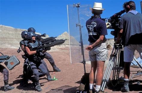 Starship Troopers (1997) - behind the scenes photos - Military Humor