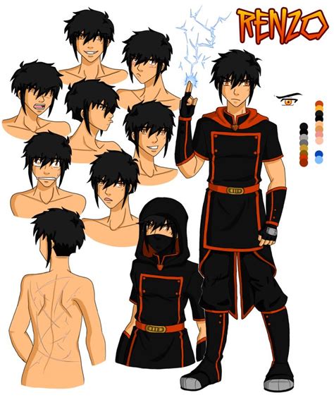 Avatar The Last Airbender Oc Renzo By Zoro4me3 On Deviantart Avatar Characters Avatar The