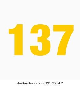 238 Number 137 Images, Stock Photos & Vectors | Shutterstock