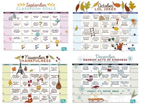 2018 Teacher Calendar Free Printable For Your Classroom