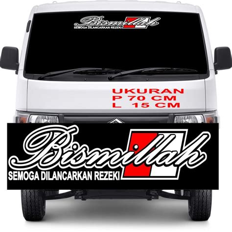 Stiker Mobil Stiker Variasi Kaca Mobil Cutting Stiker Kaca Mobil Carry