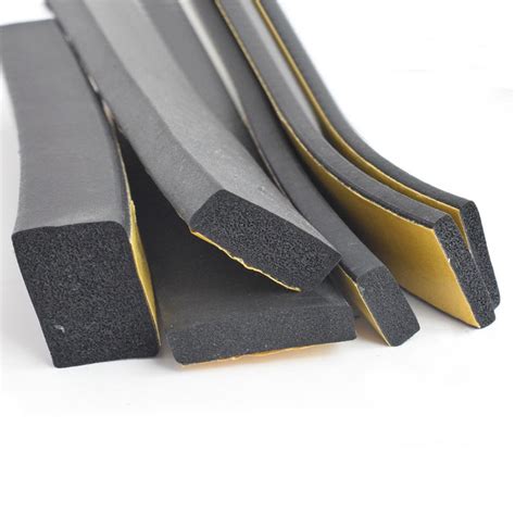 Rubber Self Adhesive Sponge Seal Strip Width Mm Thick Mm Eva