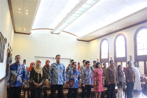 Rektor Ugm Melantik Pejabat Struktural Baru Di Lingkungan Universitas