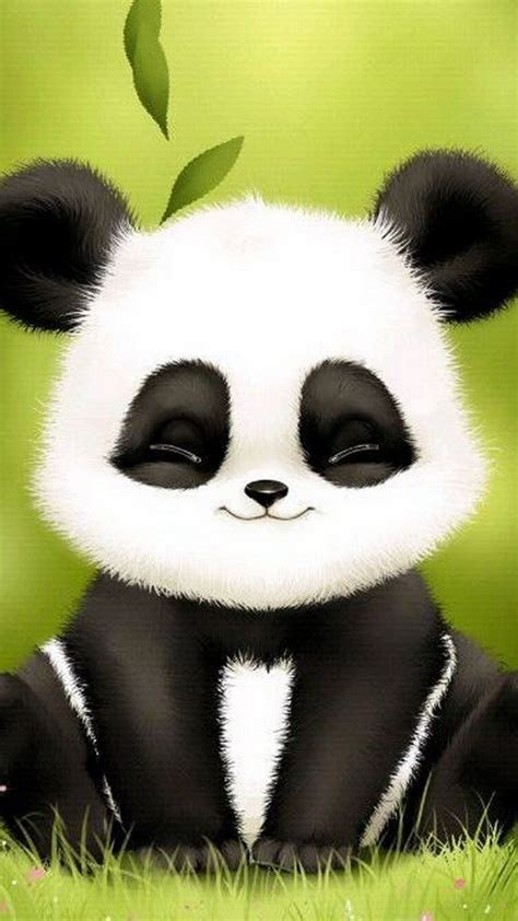 Lindo Panda Fondos De Pantalla Hd Panda De Dibujos Animados