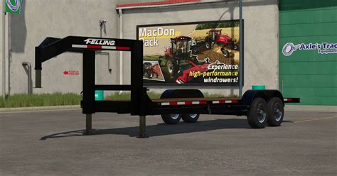 Felling Tilt Deck Trailer V Fs Mod Farming Simulator Mod