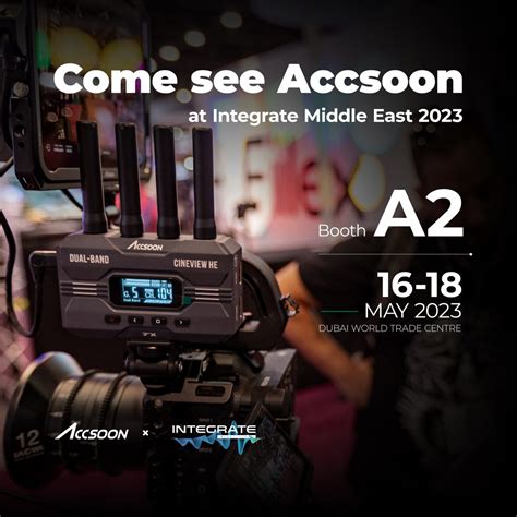 Accsoon To Showcase Latest Products At Cabsat In Dubai Accsoon