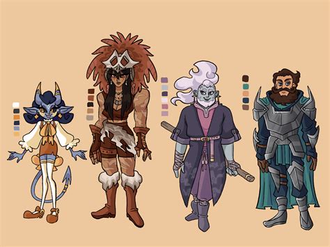 DnD Characters :: Behance