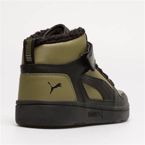 Puma Rebound Mid Strap Wtr Khaki M Skie Buty Lifestyle