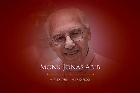 Morre aos 85 anos Monsenhor Jonas Abib fundador da Canção Nova