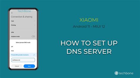 How to Set up DNS server - Xiaomi [Android 11 - MIUI 12] - YouTube