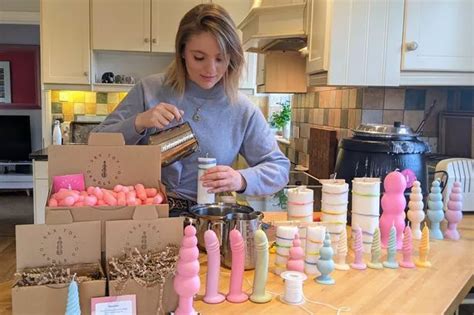 Surrey Woman Makes Sex Toy Shaped Candles In Kitchen And Her Grandad Is