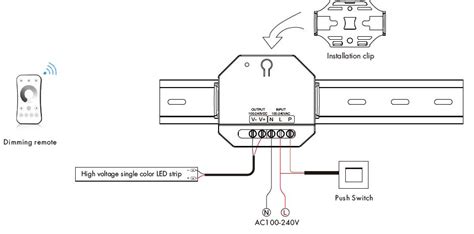 Skydance S Hv High Voltage Rf Led Light Dimmer Controller Instructions