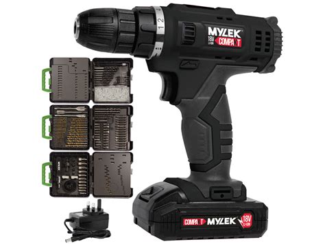 Mylek Myw V Cordless Drill Electric Screwdriver Set Powerful