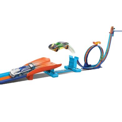Hot Wheels HPX93 Ultra Hots Downhill Loop Jump Trackset Price In Bangladesh