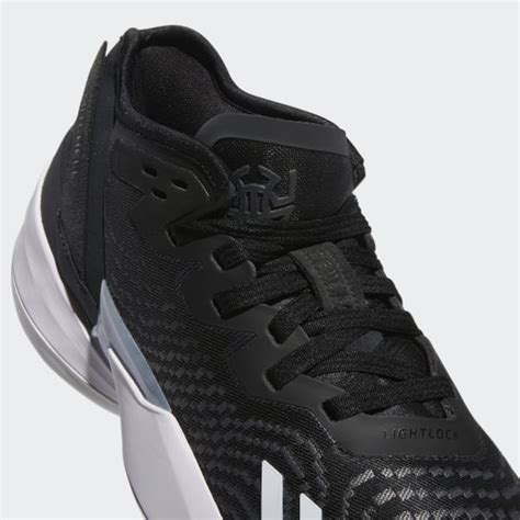 Adidas D O N Issue 4 Basketball Shoes Black Unisex Basketball