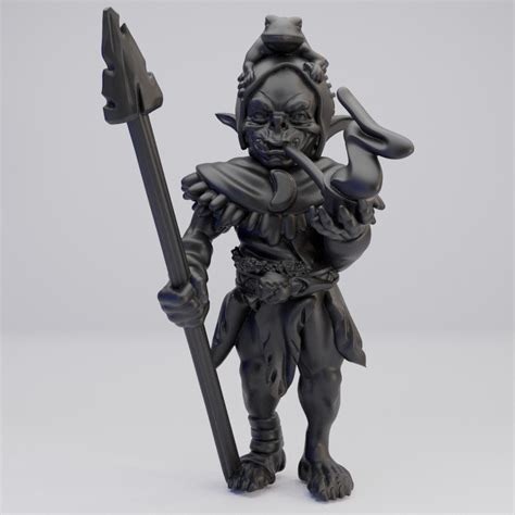 Hot Goblin ゴブリン戦士槍 ミニチュア ホットゴブリン TRPGコマ