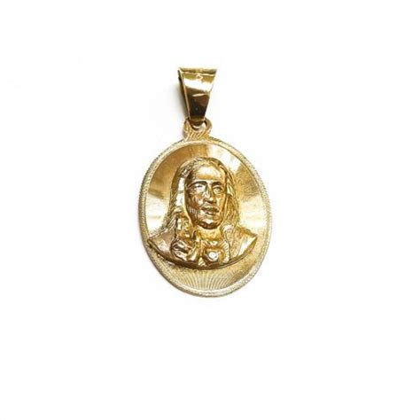 Medalla Divino Rostro Oro 14 K 2 60 Grs Maxilana