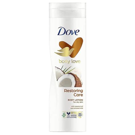 Dove Restoring Care Body Lotion Coconut Oil And Almond Milk 400ml