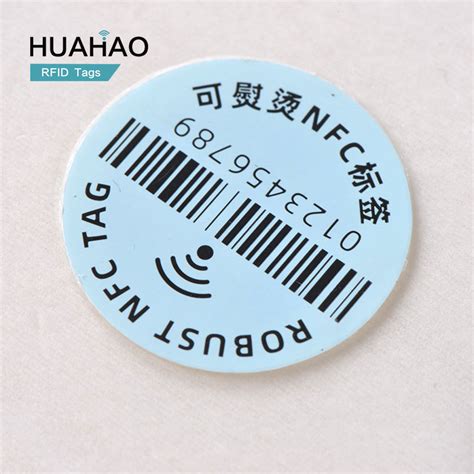 Huahao Manufacturer Custom Hf High Temperature Resistance Clothing Rfid