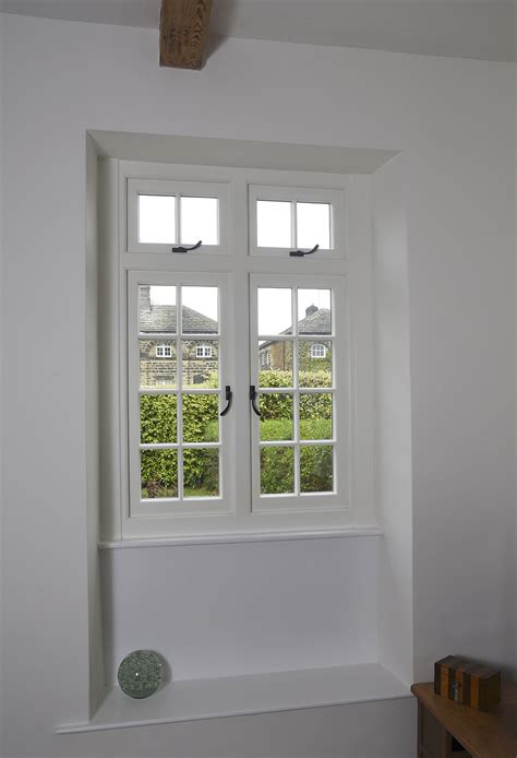 Listed Flush Casement Windows In Off White West Yorkshire