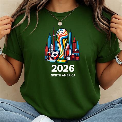 World Cup 2026 Shirt Usa Canada Mexico Soccer T Shirt Football Fan