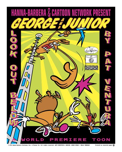 George And Junior Cartoon